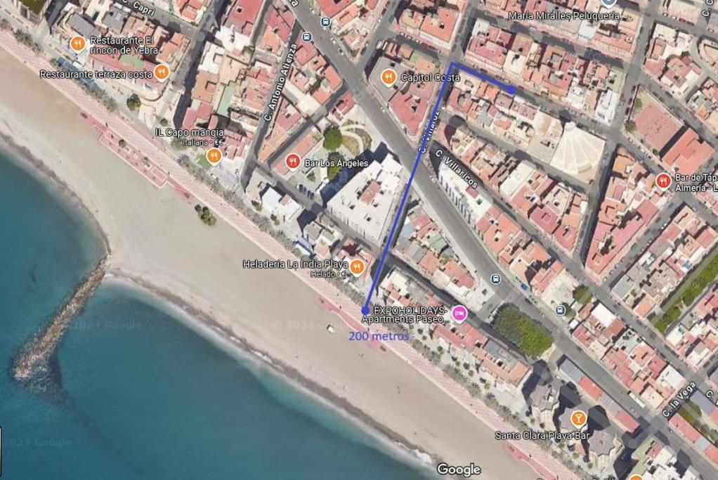 Appartamento Piso A 200 Metros De La Playa Llegada Autonoma Almería Esterno foto